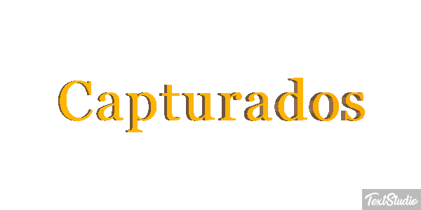 Capturados テキスト効果