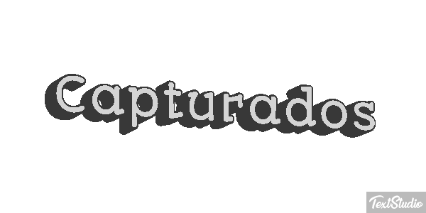 Capturados テキスト効果