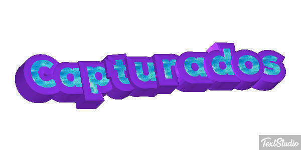 Capturados テキスト効果
