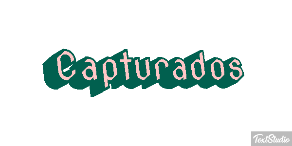 Capturados テキスト効果