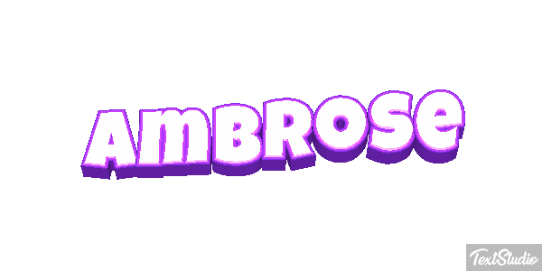 Ambrose Text effect