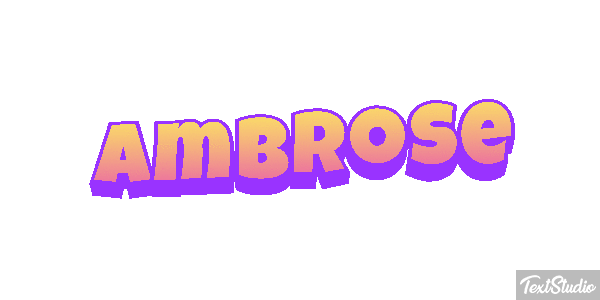 Ambrose Text effect