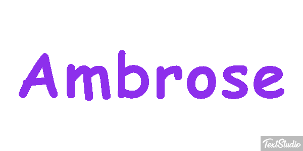 Ambrose Text effect