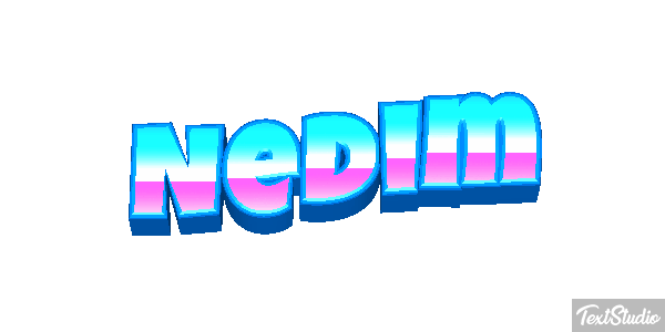 Nedim Текстовый эффект
