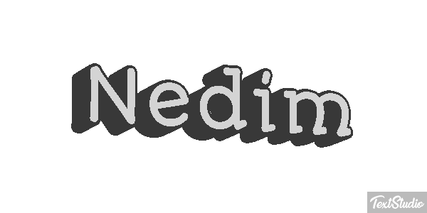 Nedim Текстовый эффект