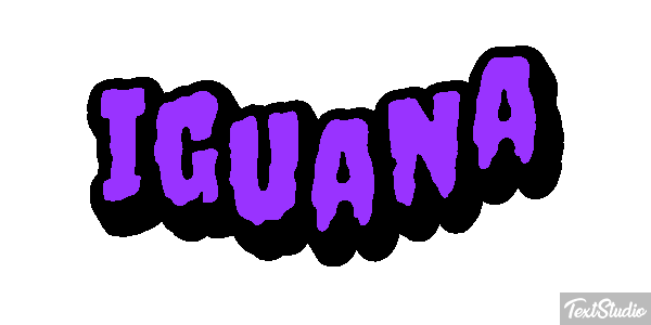 Iguana テキスト効果