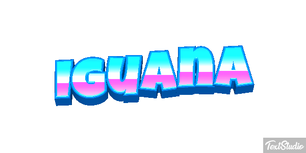 Iguana テキスト効果