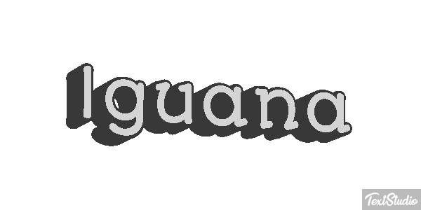 Iguana テキスト効果