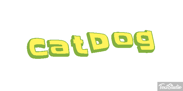 CatDog Text effect