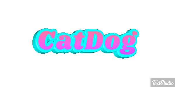 CatDog Text effect