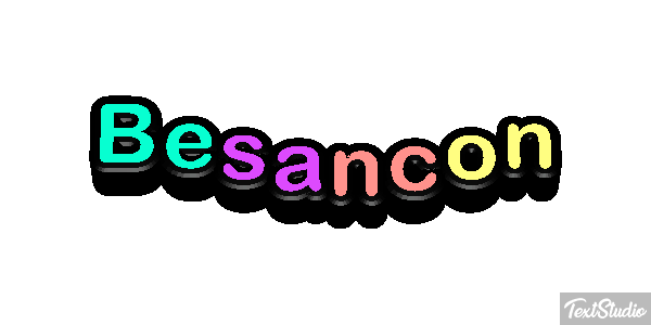 Besançon Efekt tekstowy