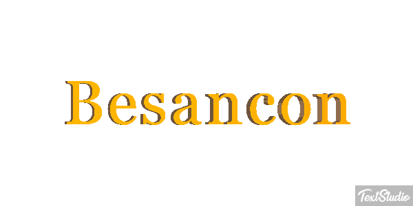 Besançon Efekt tekstowy