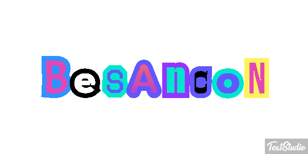 Besançon Efekt tekstowy