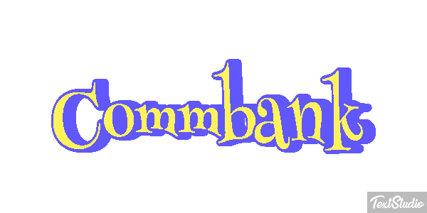 Commbank Efecto de texto