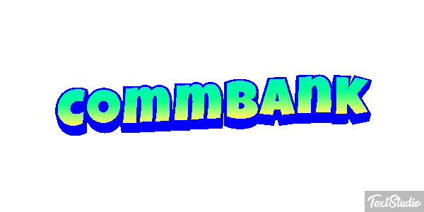 Commbank Efecto de texto