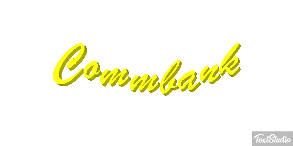 Commbank Efecto de texto