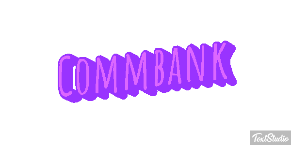 Commbank Efecto de texto