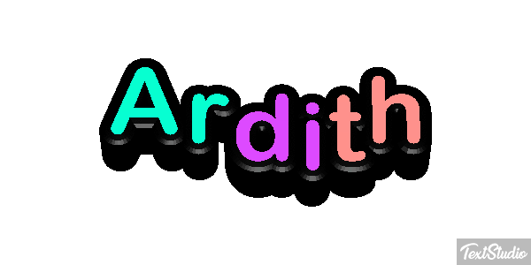Ardith Effetto testo