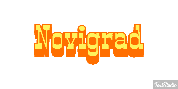 Novigrad Effetto testo