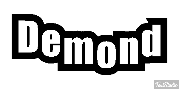 Demond Effet de texte