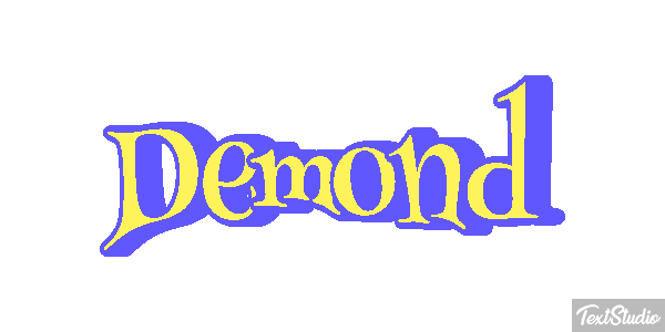 Demond Effet de texte