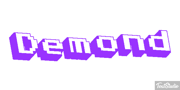 Demond Effet de texte