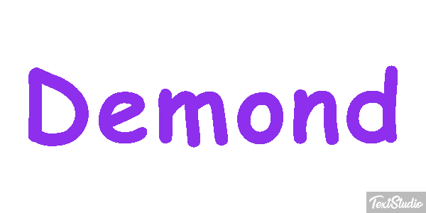 Demond Effet de texte