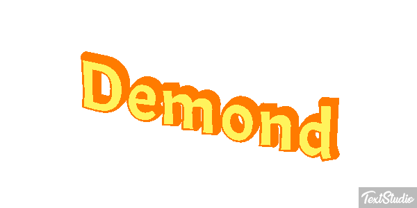 Demond Effet de texte