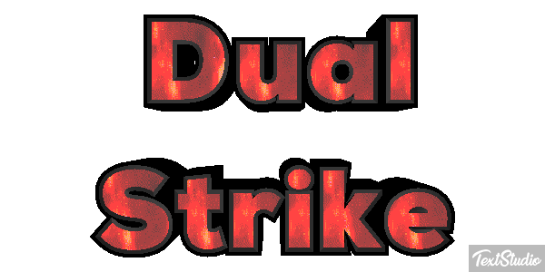 Dual Strike Efecto de texto