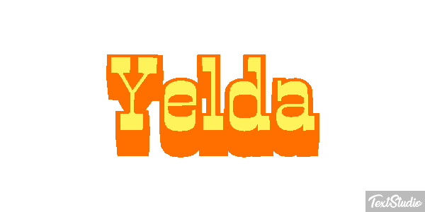 Yelda Texteffekt