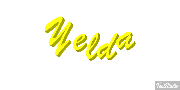 Yelda Texteffekt
