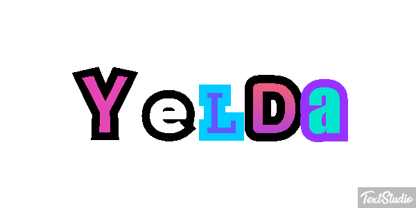Yelda Texteffekt