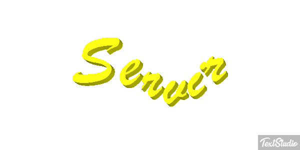Servir Efeito do texto