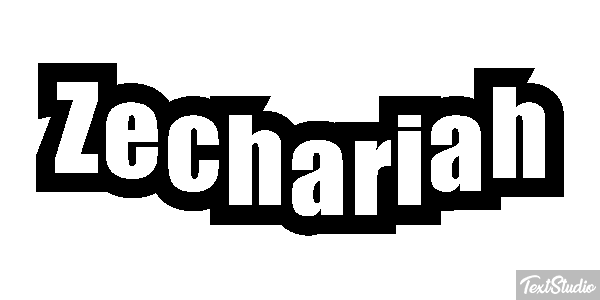 Zechariah Effet de texte