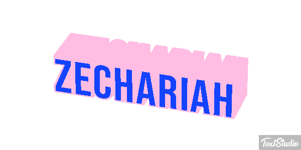 Zechariah Effet de texte