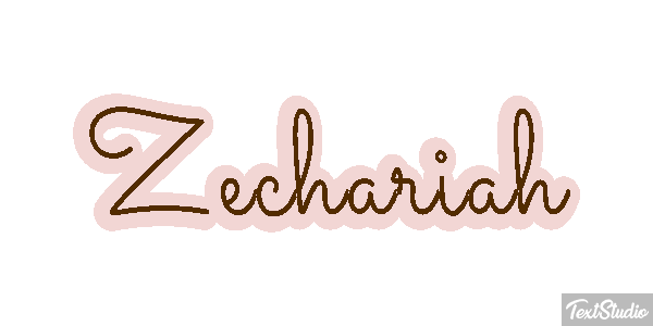 Zechariah Effet de texte