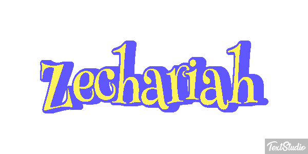 Zechariah Effet de texte
