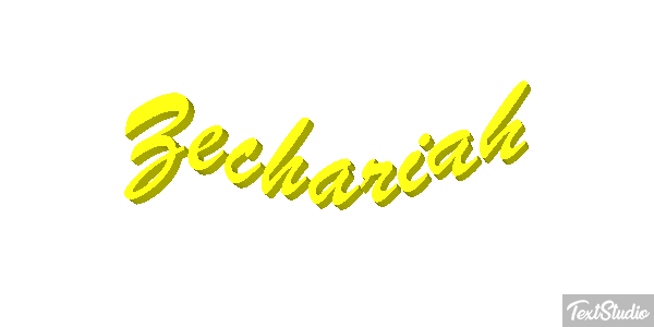 Zechariah Effet de texte