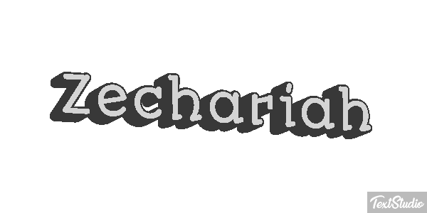 Zechariah Effet de texte