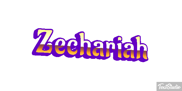 Zechariah Effet de texte