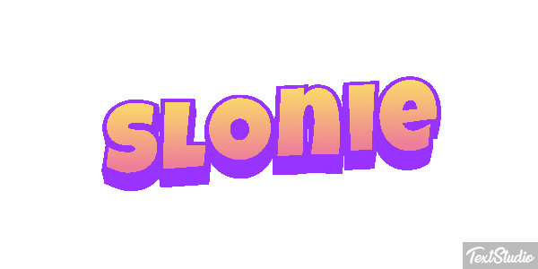 Słonie Effetto testo