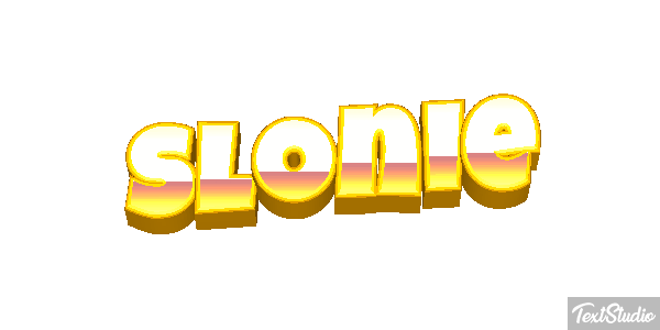 Słonie Effetto testo