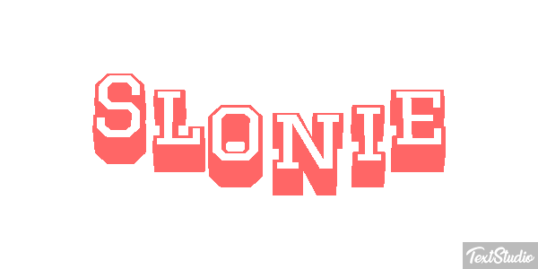 Słonie Effetto testo
