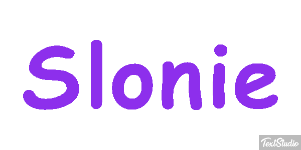 Słonie Effetto testo