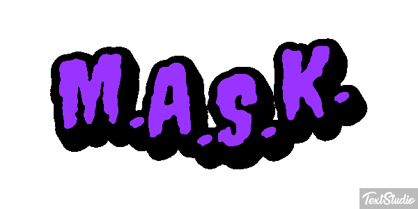 M.A.S.K. Effetto testo