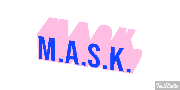 M.A.S.K. Effetto testo