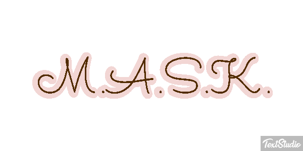 M.A.S.K. Effetto testo