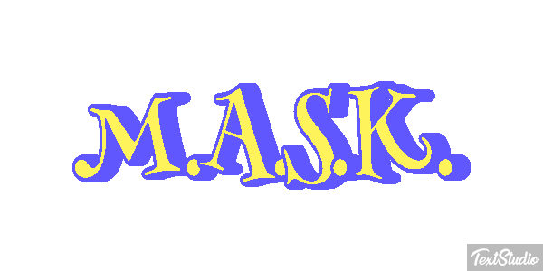 M.A.S.K. Effetto testo