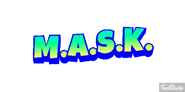 M.A.S.K. Effetto testo