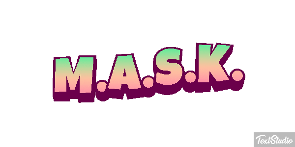 M.A.S.K. Effetto testo